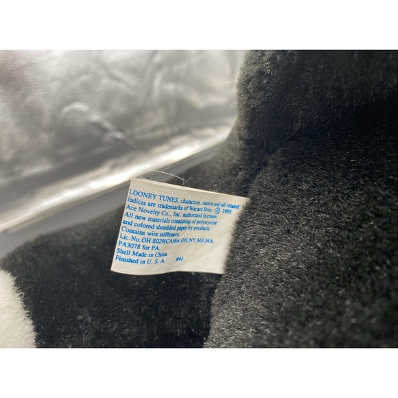 Rare 30" Looney Tunes Sylvester Cat Stuffed  1995 Ace Novelty Company Vintage - Picture 4 of 6